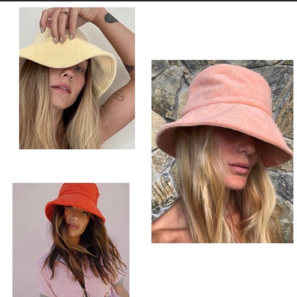 Lack of Color NWT Wave Bucket Hat in Peach. Size M-L - Picture 3 of 7